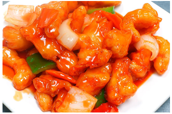 114. Sweet & Sour Chicken Cantonese Style